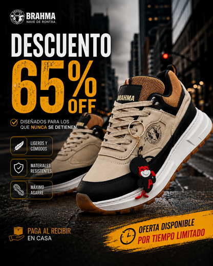 🔥 PROMO - Zapatos Brahma + Llavero Gratis Últimas Unidades Con 65% OFF Solo Hoy 🎁